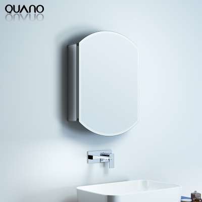 Wall Mounted Oval Shape Bathroom Medicine Cabinet