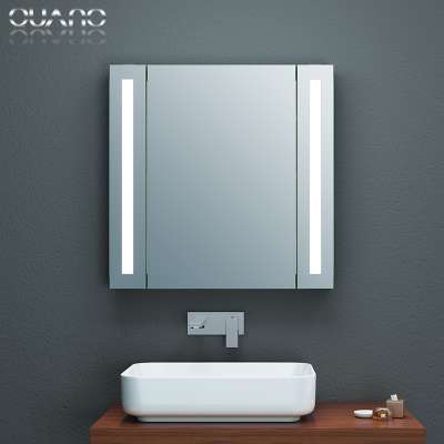 Bathroom LED Mirror Cabinet with Vertical LED light on both sides